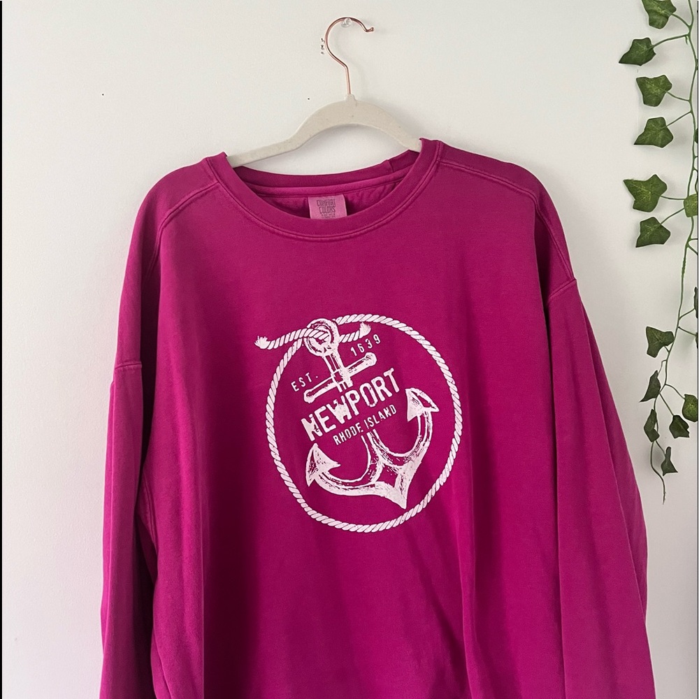 New Port Pink Crew Neck